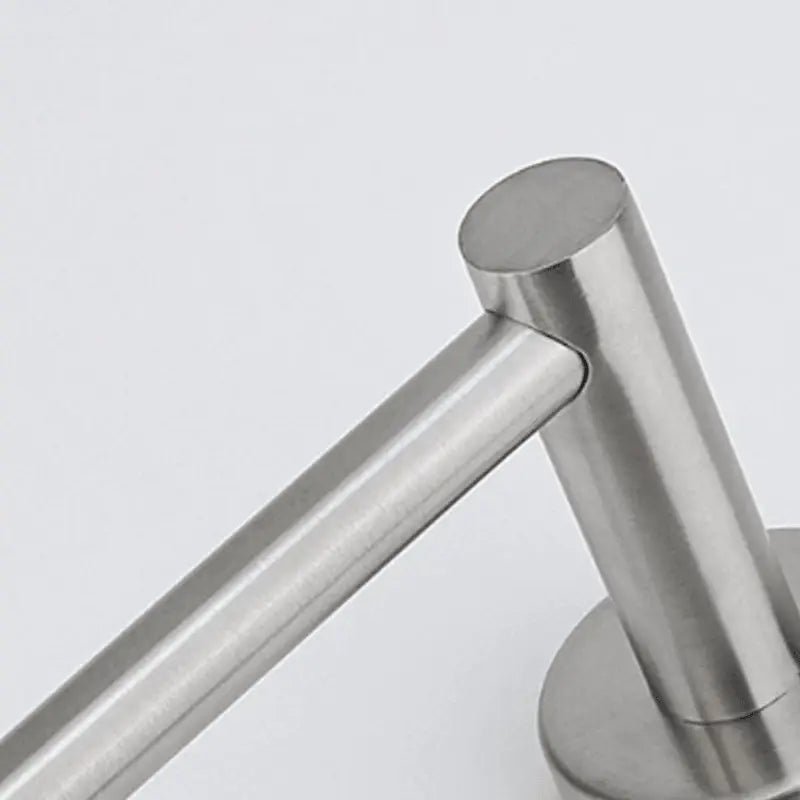 Barra de toalha de metal escovado para suporte de papel higiênico Durável Aço Inox