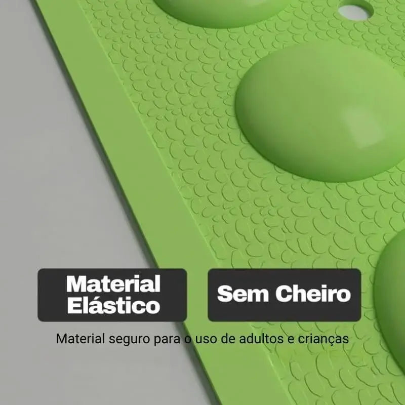 Tapete Antiderrapante Azul com Ventosas Seguras e Estilo Ricaly Compre