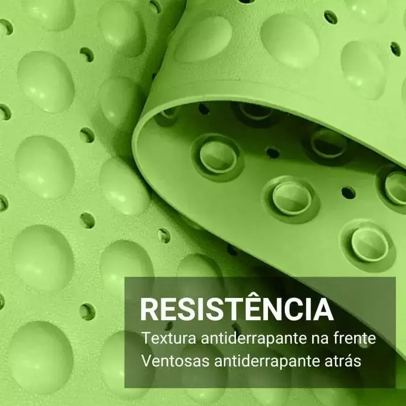 Tapete Antiderrapante Azul com Ventosas Seguras e Estilo Ricaly Compre