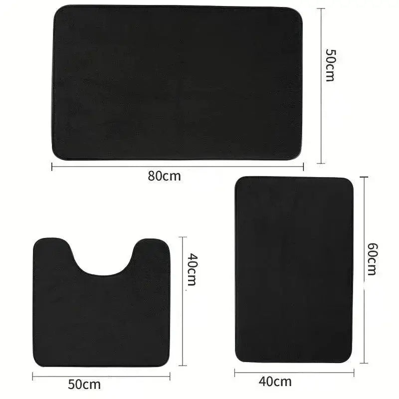 Tapete Antiderrapante Veludo Ricaly para Banheiro Cinza Compre