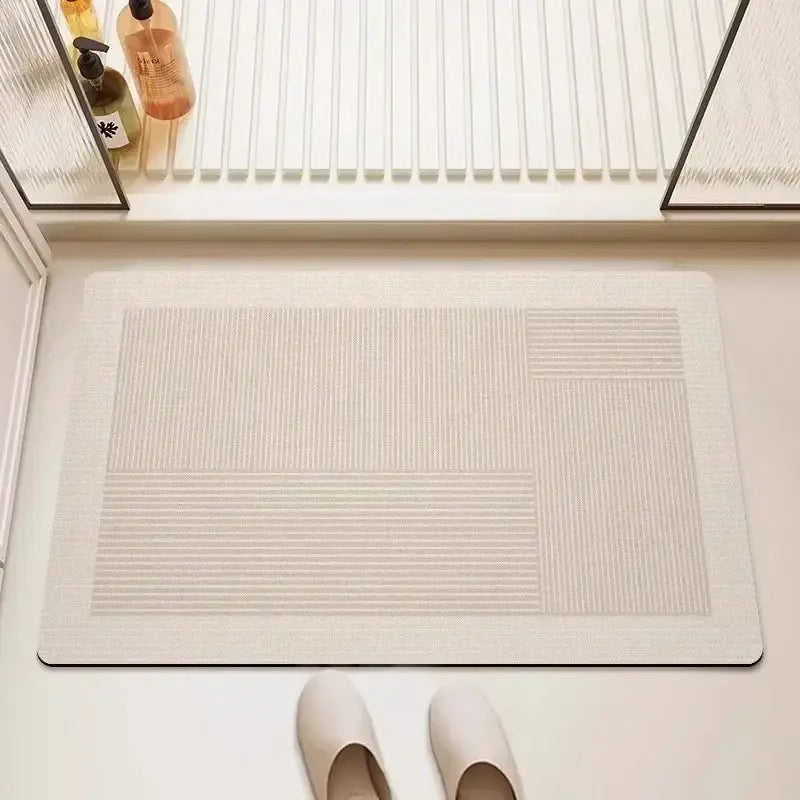 Ricaly Minimalist Bath Mat | Fast Absorption and Instant Drying - Details