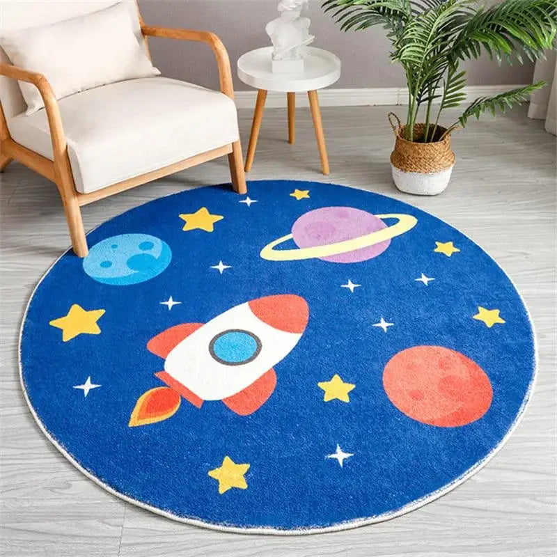 Planetas Premium Ricaly Children's Rug | Stimulates Creativity and Comfort GIF