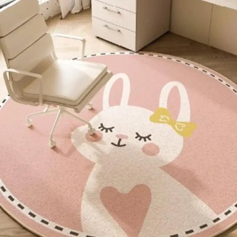 Ricaly Premium Round Children's Rug | Comfort and Style for Children - Details