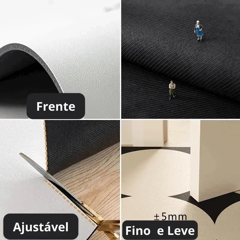 Tapete Minimalista Antiderrapante com Floral em Conjunto para Cozinha Compre agora Ricaly