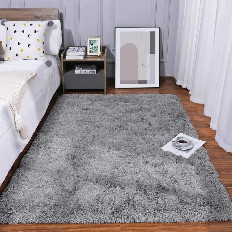 Ricaly Tie-Dye Shaggy Rugs | Comfort and Modern Style for Your Home GIF