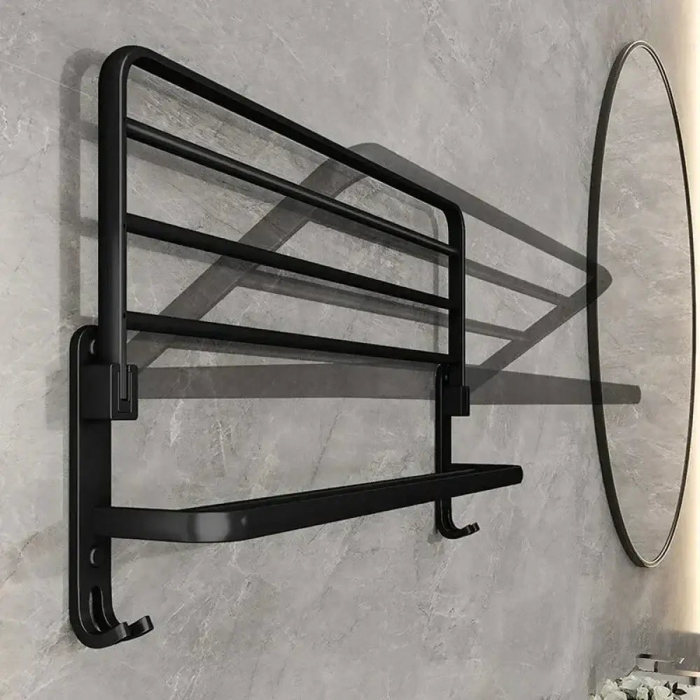 Toalheiro Dobrável Inox Ricaly - Praticidade e Estilo | Ideal para Banheiros Modernos Compre
