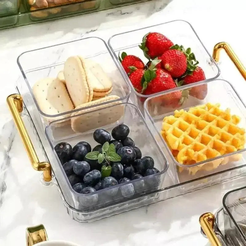 Trays Divididos para Lanche Multifuncional Ricaly com Design Elegante Compre