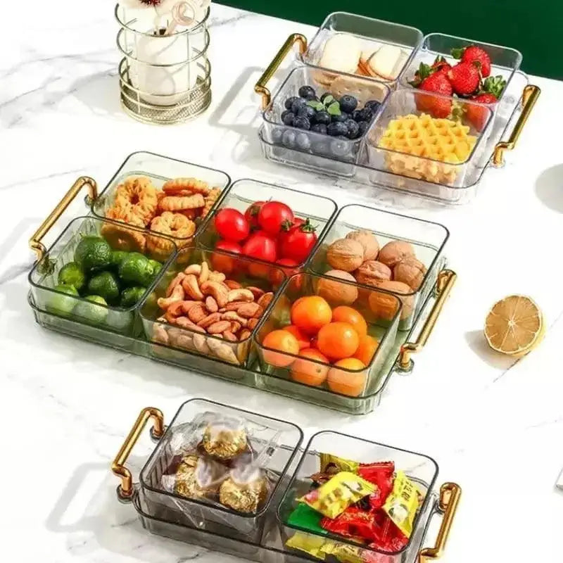 Trays Divididos para Lanche Multifuncional Ricaly com Design Elegante Compre
