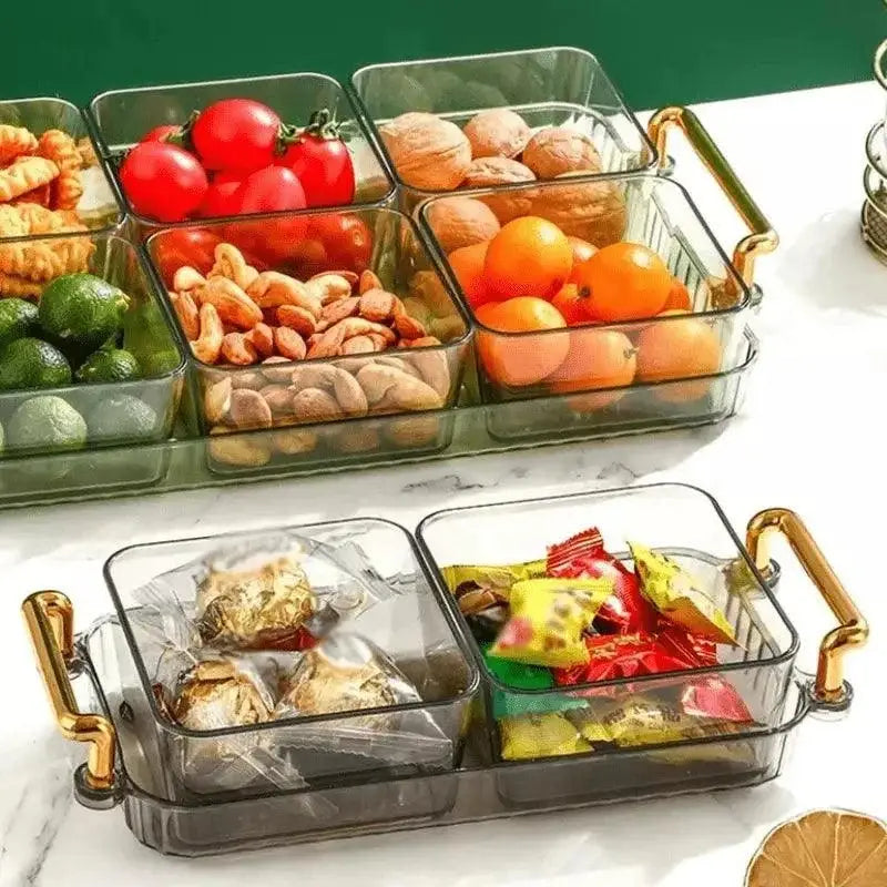 Trays Divididos para Lanche Multifuncional Ricaly com Design Elegante Compre