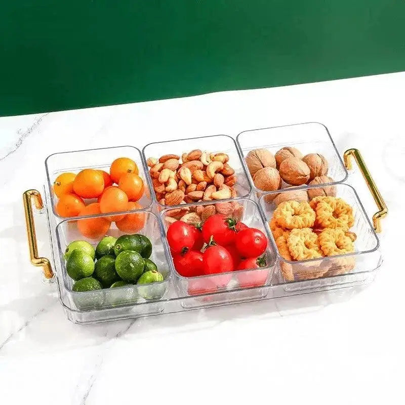 Trays Divididos para Lanche Multifuncional Ricaly com Design Elegante Compre