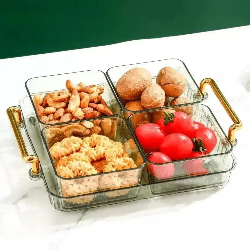 Trays Divididos para Lanche Multifuncional Ricaly com Design Elegante Compre