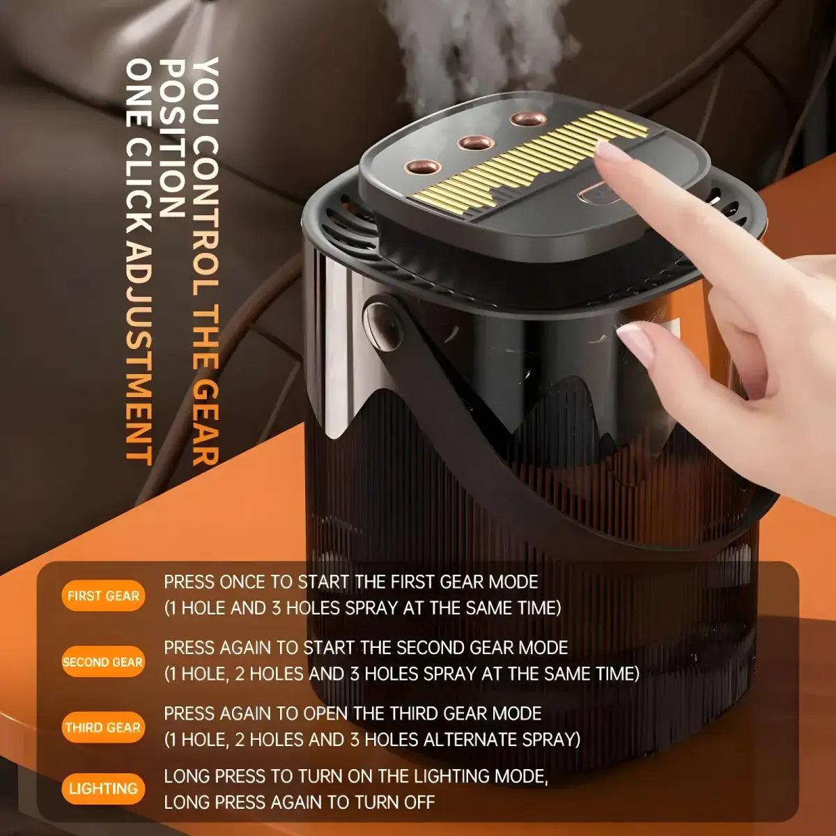Umidificador Criativo Ricaly | Grande Capacidade Premium Mais Vendidos Compre
